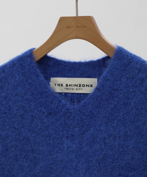 THE SHINZONE（ザ　シンゾーン）の「[Shinzone/シンゾーン]ALPACA SHAGGY KNIT VEST/アルパカシャギーニットベスト（ベスト・レディース・ブルー/グレー・FREE）」の5枚目の写真
