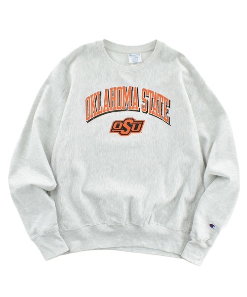 チャンピオン　リバースウィーブ オクラホマ スウェット XL USED】Champion 
