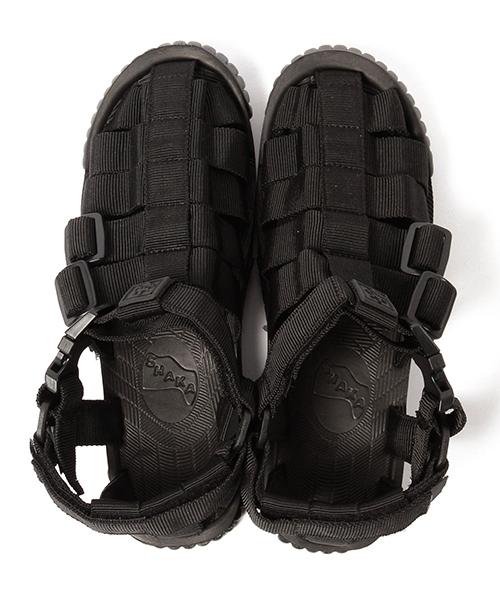 B:MING by BEAMS（ビーミングバイビームス）の「【Begin6月号掲載】【Smart5月号掲載】SHAKA×ビーミング by ビームス / 40th別注 NEW HIKER（サンダル・メンズ・ホワイト/ブラック・10/7/9/8）」の6枚目の写真