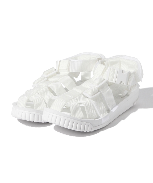 B:MING by BEAMS（ビーミングバイビームス）の「【Begin6月号掲載】【Smart5月号掲載】SHAKA×ビーミング by ビームス / 40th別注 NEW HIKER（サンダル・メンズ・ホワイト/ブラック・10/7/9/8）」の21枚目の写真