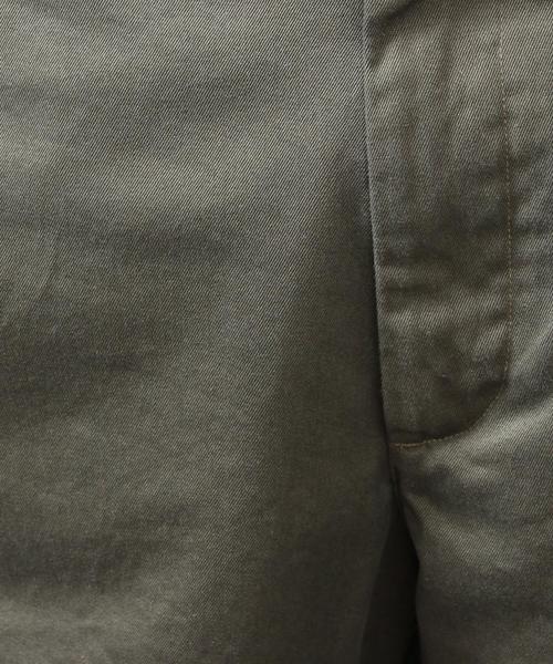 BEAUTY&YOUTH UNITED ARROWS(ビューティーアンドユースユナイテッドアローズ)の「BY ∴ ”KHAKIS” ワイド チノパンツ◆(チノパンツ・メンズ・ベージュ/オリーブ・X-LARGE/SMALL/MEDIUM/LARGE)」の9枚目の写真