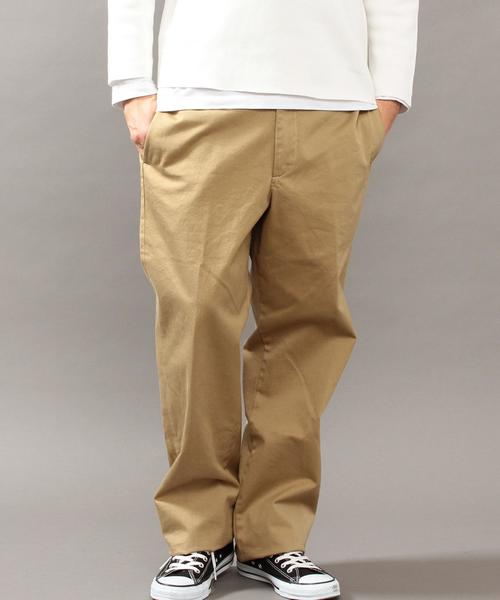 BEAUTY&YOUTH UNITED ARROWS(ビューティーアンドユースユナイテッドアローズ)の「BY ∴ ”KHAKIS” ワイド チノパンツ◆(チノパンツ・メンズ・ベージュ/オリーブ・X-LARGE/SMALL/MEDIUM/LARGE)」の12枚目の写真