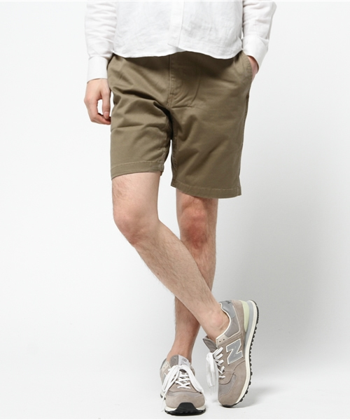 MANASTASH（マナスタッシュ）の「MANASTASH/マナスタッシュ FLEX CLIMB SHORTS（デニムパンツ・メンズ・インディゴブルー/カーキ/その他/その他2・LARGE/MEDIUM/X-LARGE/SMALL）」の2枚目の写真