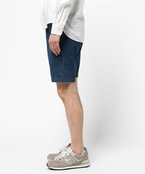 MANASTASH（マナスタッシュ）の「MANASTASH/マナスタッシュ FLEX CLIMB SHORTS（デニムパンツ・メンズ・インディゴブルー/カーキ/その他/その他2・LARGE/MEDIUM/X-LARGE/SMALL）」の12枚目の写真