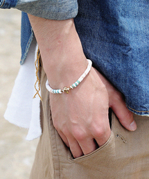 SunKu | Heishi Shell Bracelet(ブレスレット)
