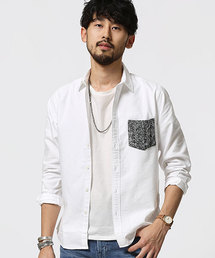 NANO universe | Knit PKシャツ LS(シャツ/ブラウス)