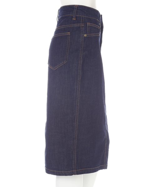 N.（N. Natural Beauty Basic）（エヌエヌナチュラルビューティーベーシック）の「デニムタイトスカート（デニムスカート・レディース・ネイビー・SMALL/MEDIUM）」の18枚目の写真