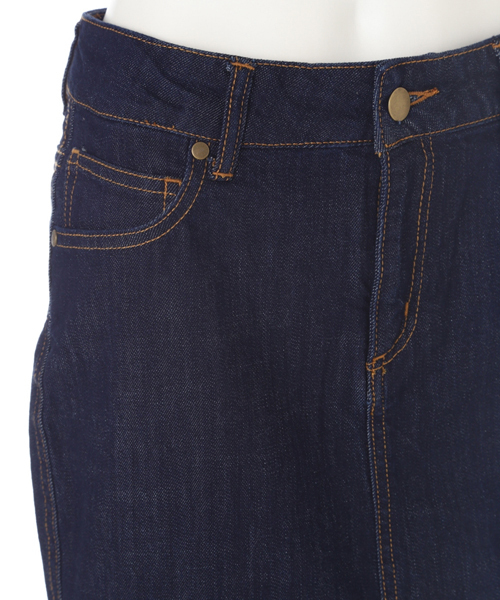 N.（N. Natural Beauty Basic）（エヌエヌナチュラルビューティーベーシック）の「デニムタイトスカート（デニムスカート・レディース・ネイビー・SMALL/MEDIUM）」の19枚目の写真