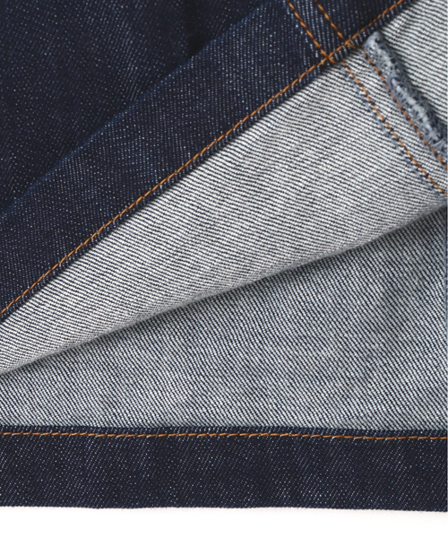 N.（N. Natural Beauty Basic）（エヌエヌナチュラルビューティーベーシック）の「デニムタイトスカート（デニムスカート・レディース・ネイビー・SMALL/MEDIUM）」の14枚目の写真