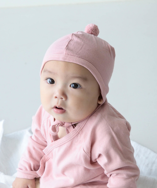 こども ビームス（コドモビームス）の「こども ビームス / "Daily Organic" ボンボン キャップ (40～48cm)（ニットキャップ/ビーニー・キッズ・ホワイト/ナチュラル/ライトグレー/グレー/ブラック/ベージュ/ライトブラウン/ピンク/レッド系その他/クリーム/イエロー/ミント/グリーン/オリーブ/サックスブルー/ブルー系その他/インディゴブルー/ラベンダー/その他1/ネイビー/その他2/その他3/ブラック系その他・ONE SIZE）」の22枚目の写真