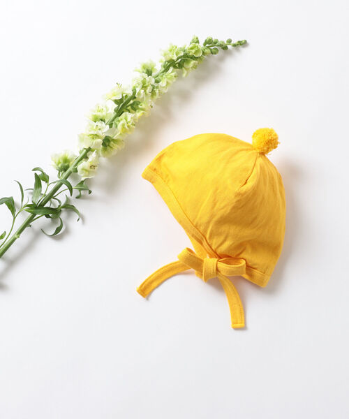 こども ビームス（コドモビームス）の「こども ビームス / "Daily Organic" ボンボン キャップ (40～48cm)（ニットキャップ/ビーニー・キッズ・ホワイト/ナチュラル/ライトグレー/グレー/ブラック/ベージュ/ライトブラウン/ピンク/レッド系その他/クリーム/イエロー/ミント/グリーン/オリーブ/サックスブルー/ブルー系その他/インディゴブルー/ラベンダー/その他1/ネイビー/その他2/その他3/ブラック系その他・ONE SIZE）」の19枚目の写真