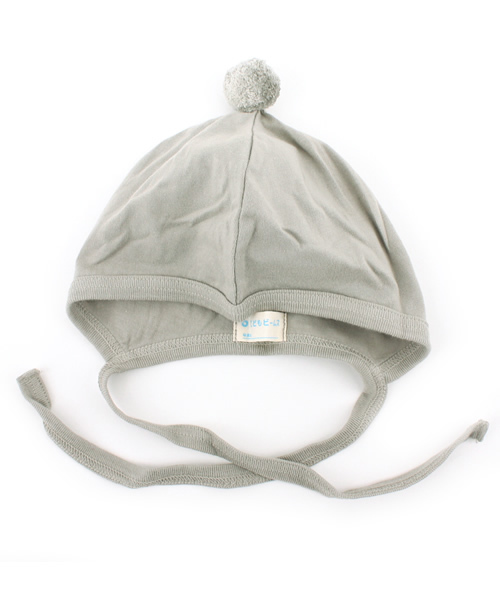 こども ビームス（コドモビームス）の「こども ビームス / "Daily Organic" ボンボン キャップ (40～48cm)（ニットキャップ/ビーニー・キッズ・ホワイト/ナチュラル/ライトグレー/グレー/ブラック/ベージュ/ライトブラウン/ピンク/レッド系その他/クリーム/イエロー/ミント/グリーン/オリーブ/サックスブルー/ブルー系その他/インディゴブルー/ラベンダー/その他1/ネイビー/その他2/その他3/ブラック系その他・ONE SIZE）」の5枚目の写真