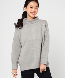 EGOIST | 圧縮タートルニットトップ(ニット/セーター)