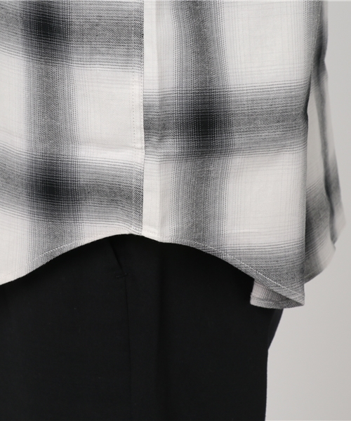 FTC（エフティーシー）の「OMBRE PLAID B.D SHIRT（シャツ/ブラウス・メンズ・ブルー/レッド/ブラック・SMALL/MEDIUM/X-LARGE/LARGE）」の8枚目の写真