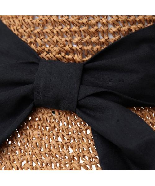 14+(イチヨンプラス)の「セーラーリボン麦わらハット(ハット・レディース・ブラウン系その他/ナチュラル/ライトブラウン/ダークブラウン/アッシュブラウン/ベージュ系その他/インディゴブルー/ブラウン系その他2/ベージュ系その他2・FREE)」の21枚目の写真