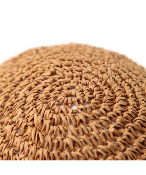 14+(イチヨンプラス)の「セーラーリボン麦わらハット(ハット・レディース・ブラウン系その他/ナチュラル/ライトブラウン/ダークブラウン/アッシュブラウン/ベージュ系その他/インディゴブルー/ブラウン系その他2/ベージュ系その他2・FREE)」の19枚目の写真