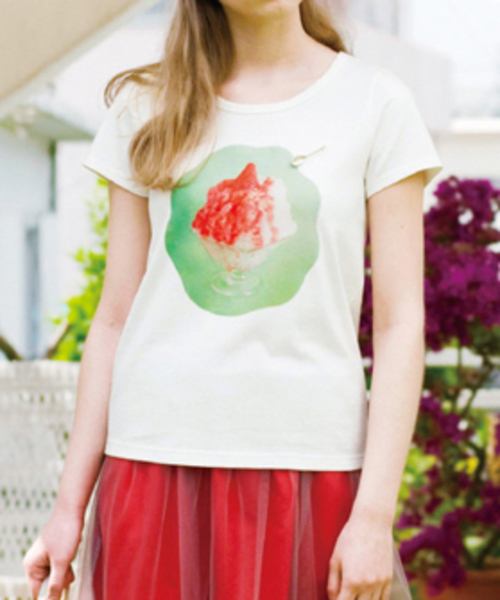 「かき氷が好きだ！」Tシャツ（M） 9cb48c5c-de55-40c4-8184-