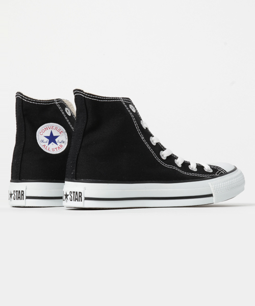 CONVERSE（コンバース）の「【CONVERSE】ハイカットオールスター（スニーカー・レディース・ブラック・23.0cm/24.0cm/23.5cm）」の4枚目の写真