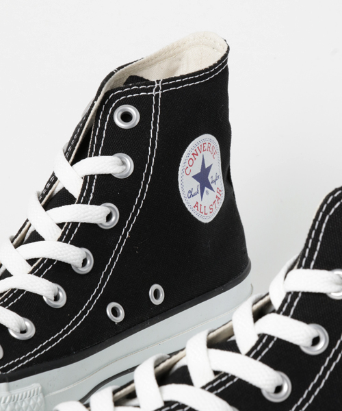 CONVERSE（コンバース）の「【CONVERSE】ハイカットオールスター（スニーカー・レディース・ブラック・23.0cm/24.0cm/23.5cm）」の7枚目の写真