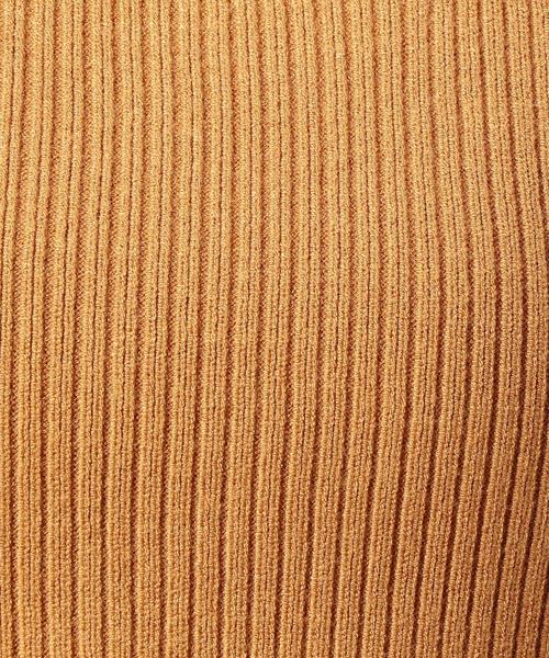 BEAUTY&YOUTH UNITED ARROWS(ビューティーアンドユースユナイテッドアローズ)の「BY リブブラトップ ◆(ニット/セーター・レディース・マスタード/ブラック/ピンク・FREE)」の17枚目の写真