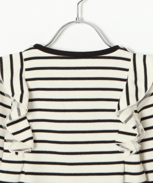 GLOBAL WORK（グローバルワーク）の「【キッズ】ラッフルスリーブＴ長袖/764143（Tシャツ/カットソー・キッズ・ピンク/その他1/ネイビー・LARGE/SMALL/XX-LARGE/X-LARGE/MEDIUM）」の17枚目の写真