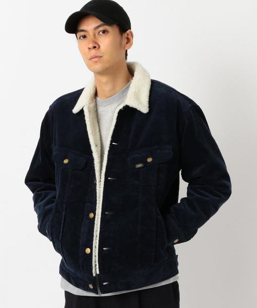 Lee（リー）の「別注 [リー] SC LEE GLR コーデュロイ ストームライダー / ジャケット ◆（その他アウター・メンズ・ダークブラウン/ネイビー・SMALL/LARGE/MEDIUM）」の4枚目の写真