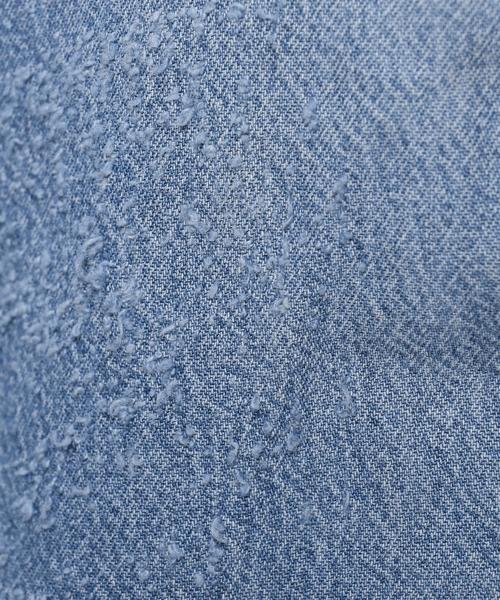 7×7 セブンバイセブン　ファー付きデニムジーンズ 7×7 セブンバイセブンファー付きデニムジーンズ