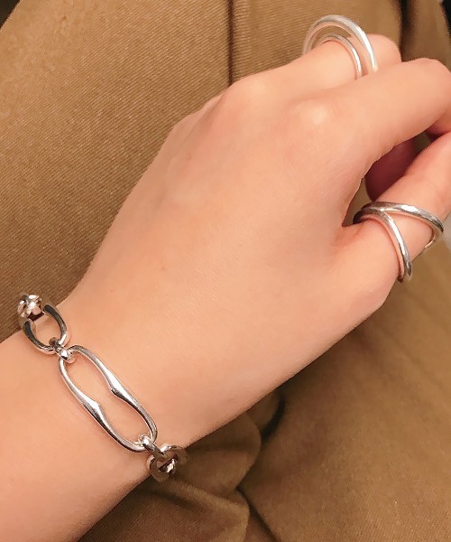 TODAYFUL（トゥデイフル）の「チェーンブレスレット（ブレスレット・レディース・シルバー・FREE）」の8枚目の写真