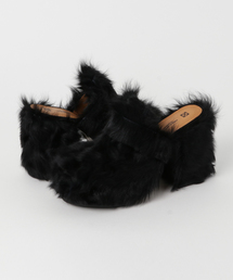 STUDIOUS SELECT | LAMB FUR MULES(サンダル)