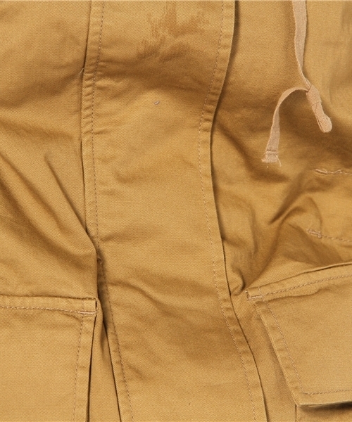 coen（コーエン）の「ミリタリーブルゾン（ミリタリージャケット・レディース・オリーブ/マスタード・MEDIUM/LARGE）」の9枚目の写真