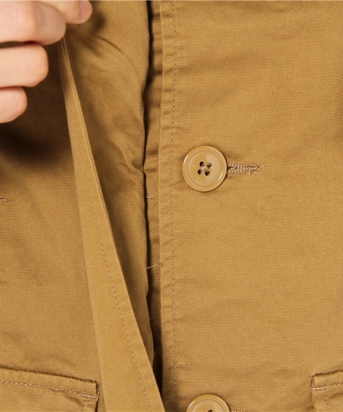 coen（コーエン）の「ミリタリーブルゾン（ミリタリージャケット・レディース・オリーブ/マスタード・MEDIUM/LARGE）」の10枚目の写真