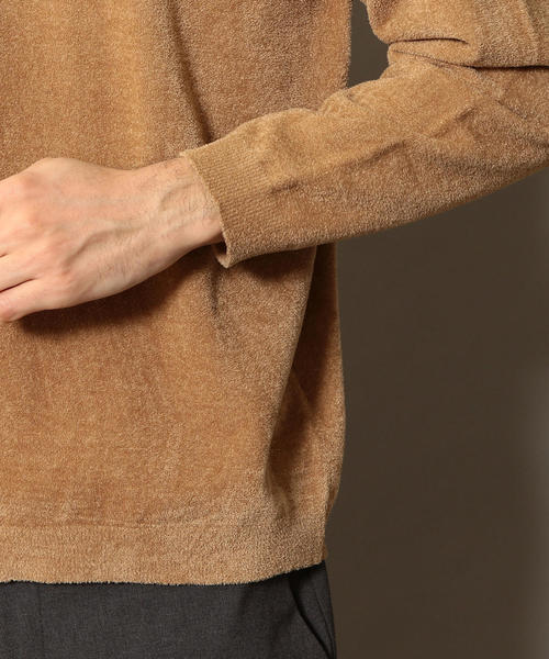 BEAUTY&YOUTH UNITED ARROWS（ビューティーアンドユースユナイテッドアローズ）の「BY フェザーヤーン ウォッシャブル ニット ◆（ニット/セーター・メンズ・ベージュ/ライム/ネイビー・X-LARGE/LARGE/SMALL/MEDIUM）」の9枚目の写真