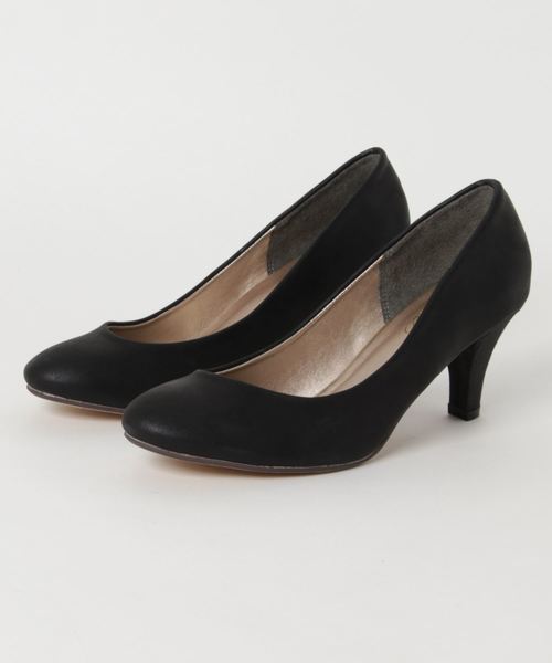 AmiAmi(アミアミ)の「大人美脚ラウンドパンプス(パンプス・レディース・ブラウン系その他/ピンク/ブラック/ブラック系その他/キャメル/ベージュ・M/S/L/LL)」の10枚目の写真