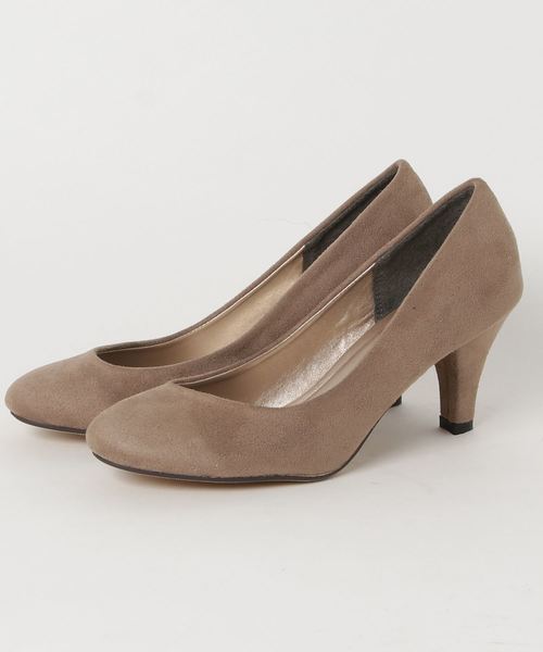 AmiAmi(アミアミ)の「大人美脚ラウンドパンプス(パンプス・レディース・ブラウン系その他/ピンク/ブラック/ブラック系その他/キャメル/ベージュ・M/S/L/LL)」の11枚目の写真