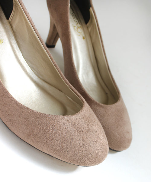 AmiAmi(アミアミ)の「大人美脚ラウンドパンプス(パンプス・レディース・ブラウン系その他/ピンク/ブラック/ブラック系その他/キャメル/ベージュ・M/S/L/LL)」の14枚目の写真