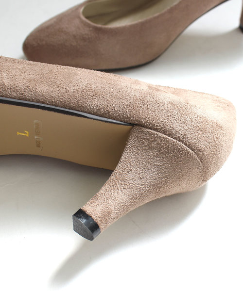 AmiAmi(アミアミ)の「大人美脚ラウンドパンプス(パンプス・レディース・ブラウン系その他/ピンク/ブラック/ブラック系その他/キャメル/ベージュ・M/S/L/LL)」の15枚目の写真