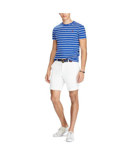 POLO RALPH LAUREN(ポロ ラルフ ローレン)の「カスタム スリム フィット コットン Tシャツ(Tシャツ/カットソー・メンズ・ホワイト系その他/レッド系その他/ネイビー系5/ブルー系その他・LARGE/MEDIUM/X-LARGE/X-SMALL/SMALL)」の8枚目の写真