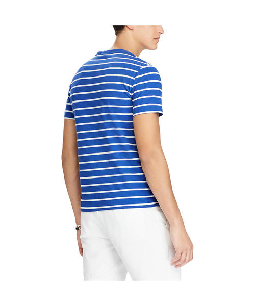 POLO RALPH LAUREN(ポロ ラルフ ローレン)の「カスタム スリム フィット コットン Tシャツ(Tシャツ/カットソー・メンズ・ホワイト系その他/レッド系その他/ネイビー系5/ブルー系その他・LARGE/MEDIUM/X-LARGE/X-SMALL/SMALL)」の10枚目の写真