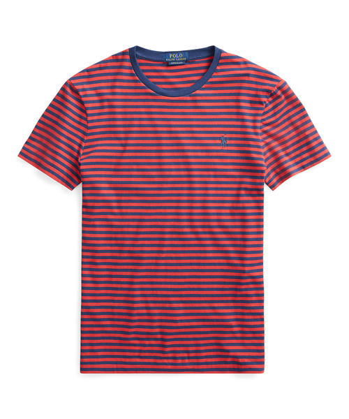 POLO RALPH LAUREN(ポロ ラルフ ローレン)の「カスタム スリム フィット コットン Tシャツ(Tシャツ/カットソー・メンズ・ホワイト系その他/レッド系その他/ネイビー系5/ブルー系その他・LARGE/MEDIUM/X-LARGE/X-SMALL/SMALL)」の4枚目の写真
