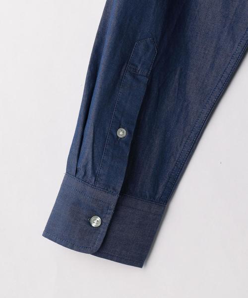 coen（コーエン）の「ブロック切り替えボタンダウンシャツ（シャツ/ブラウス・メンズ・ネイビー・MEDIUM/LARGE/X-LARGE/SMALL）」の4枚目の写真