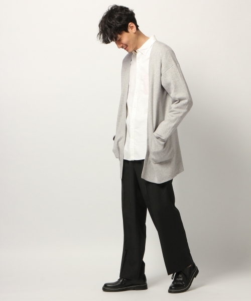 GLOBAL WORK（グローバルワーク）の「ベルトツキTRワイドパンツ/779141（その他パンツ・メンズ・ネイビー/グレー/ブラック・LARGE/MEDIUM/SMALL）」の4枚目の写真