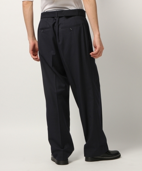 GLOBAL WORK（グローバルワーク）の「ベルトツキTRワイドパンツ/779141（その他パンツ・メンズ・ネイビー/グレー/ブラック・LARGE/MEDIUM/SMALL）」の8枚目の写真