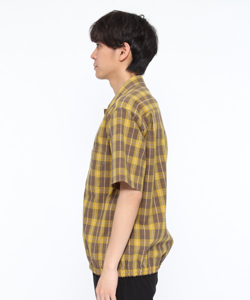 LAKOLE(ラコレ)の「サマーチェックオープンカラーシャツ / LAKOLE(シャツ/ブラウス・メンズ・パープル/レッド/イエロー/オレンジ・MEDIUM/LARGE)」の10枚目の写真