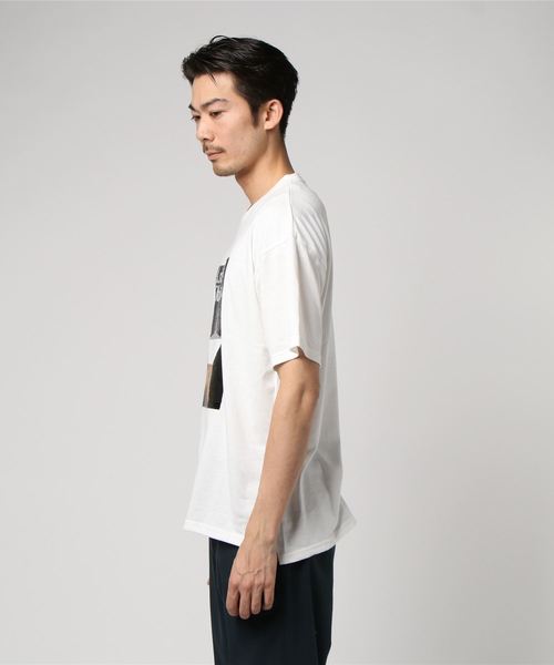 VIBGYOR(ヴィブジョー)の「VIBGYOR Select/ 20/-天竺スパンコールTシャツ(A/1★)(Tシャツ/カットソー・メンズ・ホワイト/ブラック・MEDIUM/X-LARGE/LARGE)」の5枚目の写真