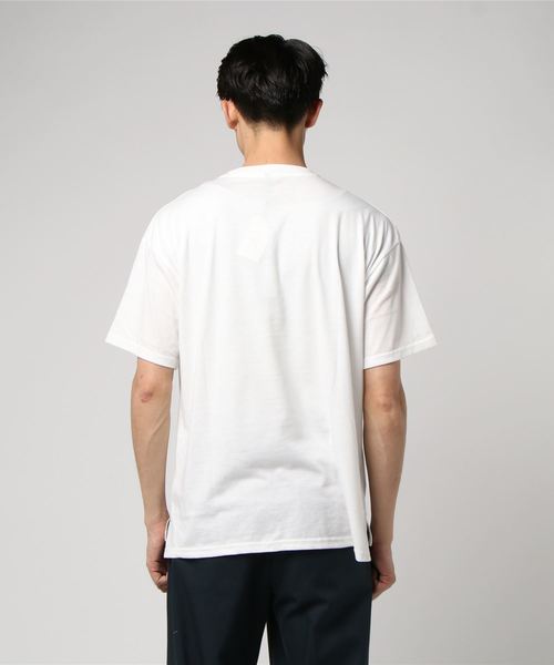 VIBGYOR(ヴィブジョー)の「VIBGYOR Select/ 20/-天竺スパンコールTシャツ(A/1★)(Tシャツ/カットソー・メンズ・ホワイト/ブラック・MEDIUM/X-LARGE/LARGE)」の3枚目の写真