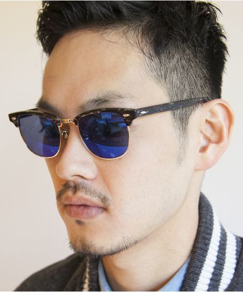 BEAUTY&YOUTH UNITED ARROWS（ビューティーアンドユースユナイテッドアローズ）の「BY by カネコオプティカル type-J サングラス[MMG4]/メガネ◆（サングラス・メンズ・ブラック/ブラウン/イエロー・フリー）」の2枚目の写真