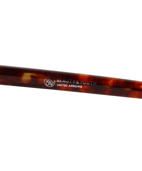 BEAUTY&YOUTH UNITED ARROWS（ビューティーアンドユースユナイテッドアローズ）の「BY by カネコオプティカル type-J サングラス[MMG4]/メガネ◆（サングラス・メンズ・ブラック/ブラウン/イエロー・フリー）」の8枚目の写真