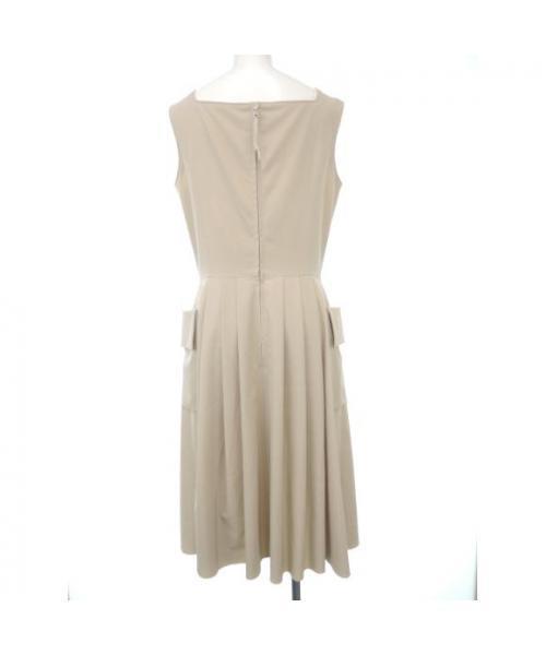FOXEY NEW YORK フォクシー ワンピース ベージュ 38 S ブランド古着】24391（ワンピース）｜FOXEY NEW YORK（フォクシー