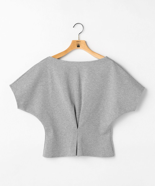 Tiara（ティアラ）の「ポンチ前後2wayウエストタックトップス（Tシャツ/カットソー・レディース・アイボリー/ブラック/ヘザーグレー・FREE）」の17枚目の写真