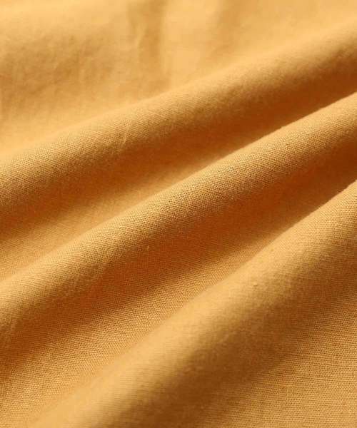 CUBE SUGAR(キューブシュガー)の「綿麻ストレッチサロペットパンツ(サロペット/オーバーオール・レディース・チャコールグレー/オフホワイト/ターコイズブルー/マスタード・M)」の17枚目の写真